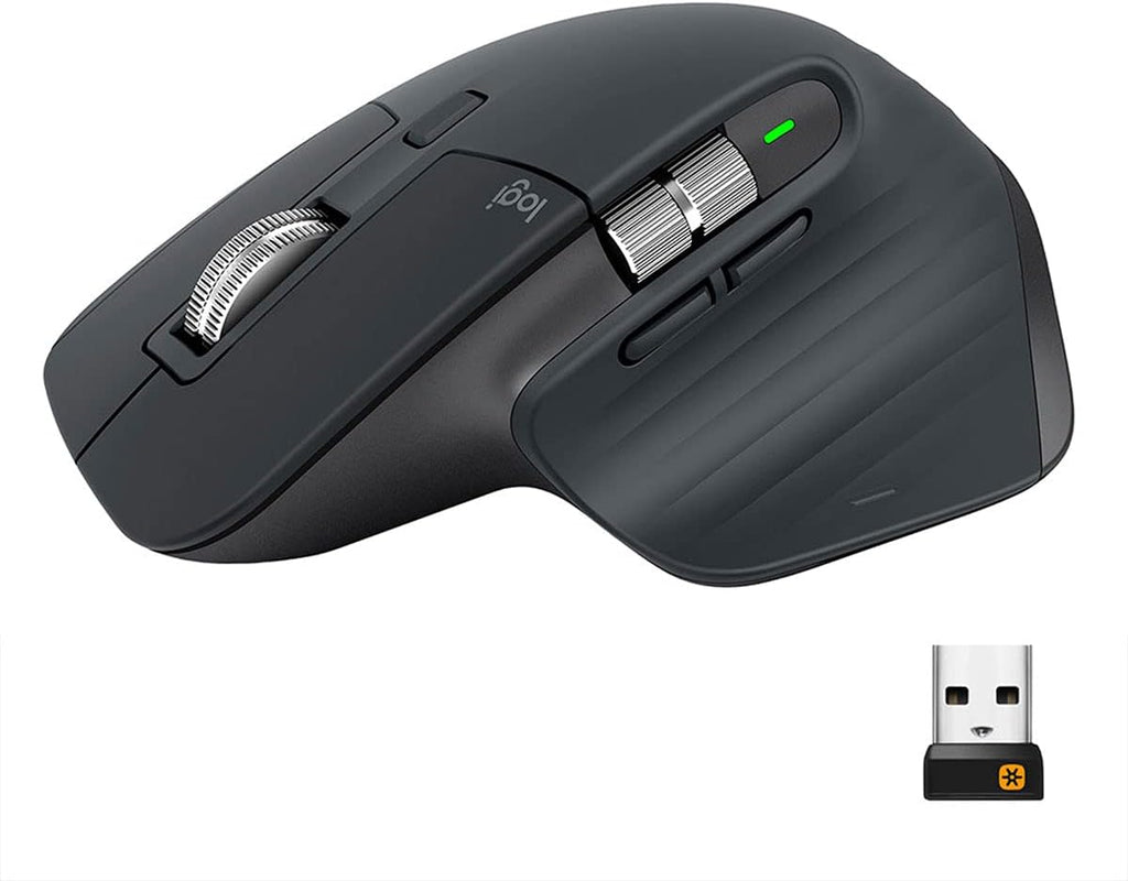 Logitech MX Master 3 Advanced Wireless Mouse (Renewed)