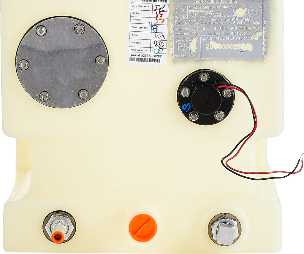 Below Deck Permanent Fuel Tank, 12 Gallon V580720