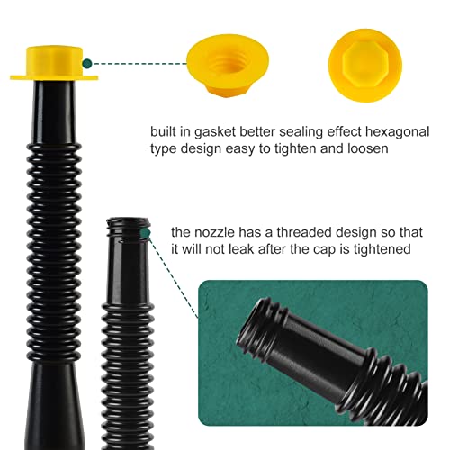 Gas Can Spout Replacement Nozzle Kit for 1/2/5/10 gal S61872