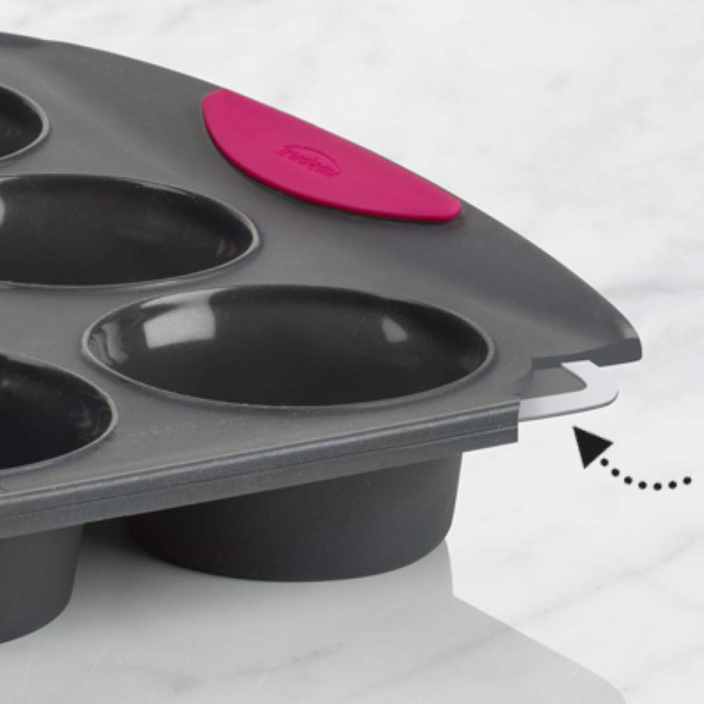 Jumbo 6-Cup Silicone Muffin Pan B570485