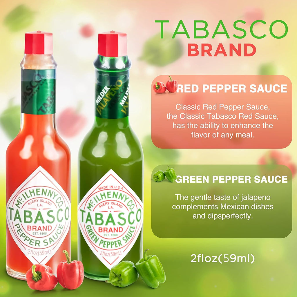 Hot Sauce Variety Pack 2oz Bottles, 5 Flavors Gift Set U1701