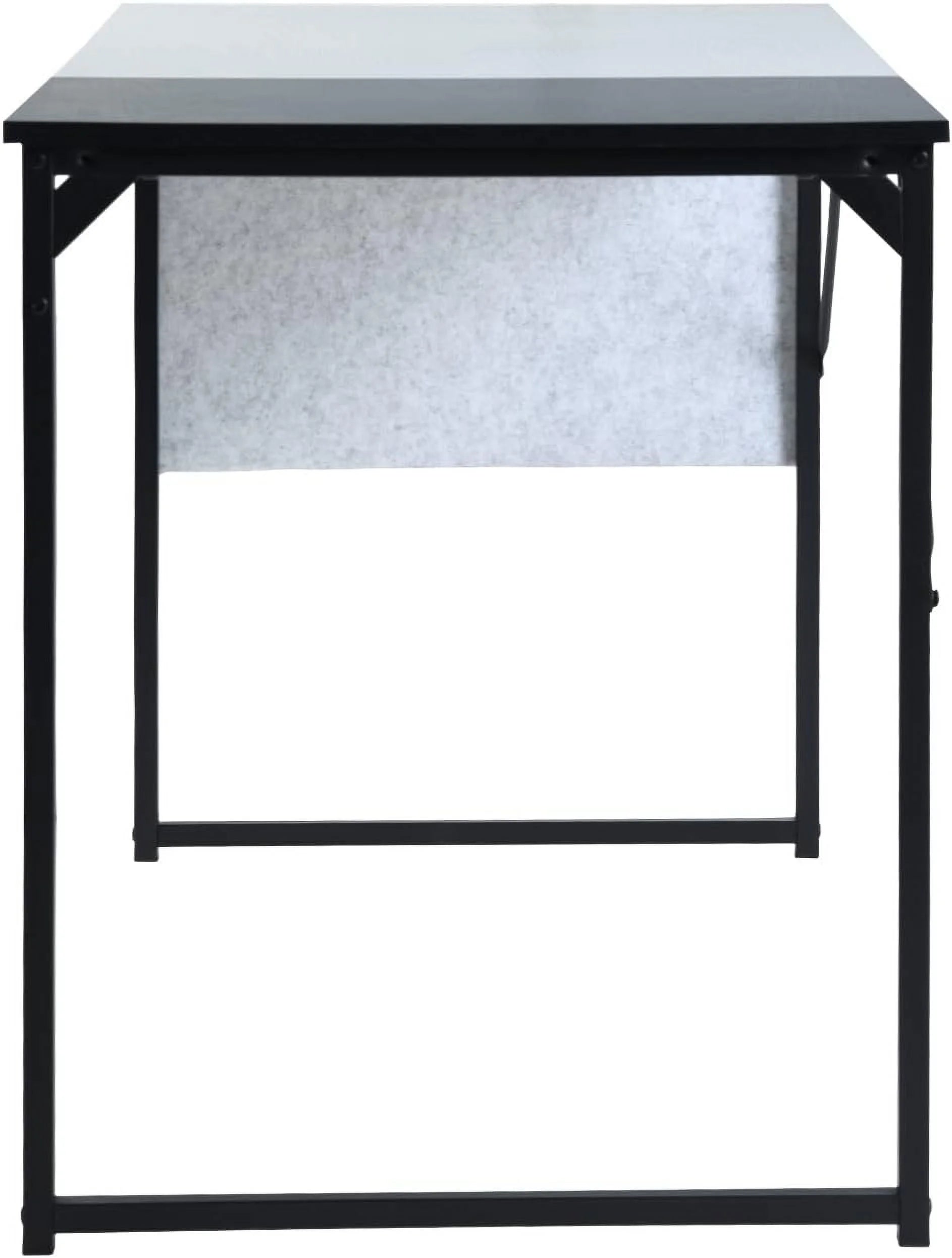 47 inch PC Metal Frame Computer Desk with Storage Bag for Home Office L839