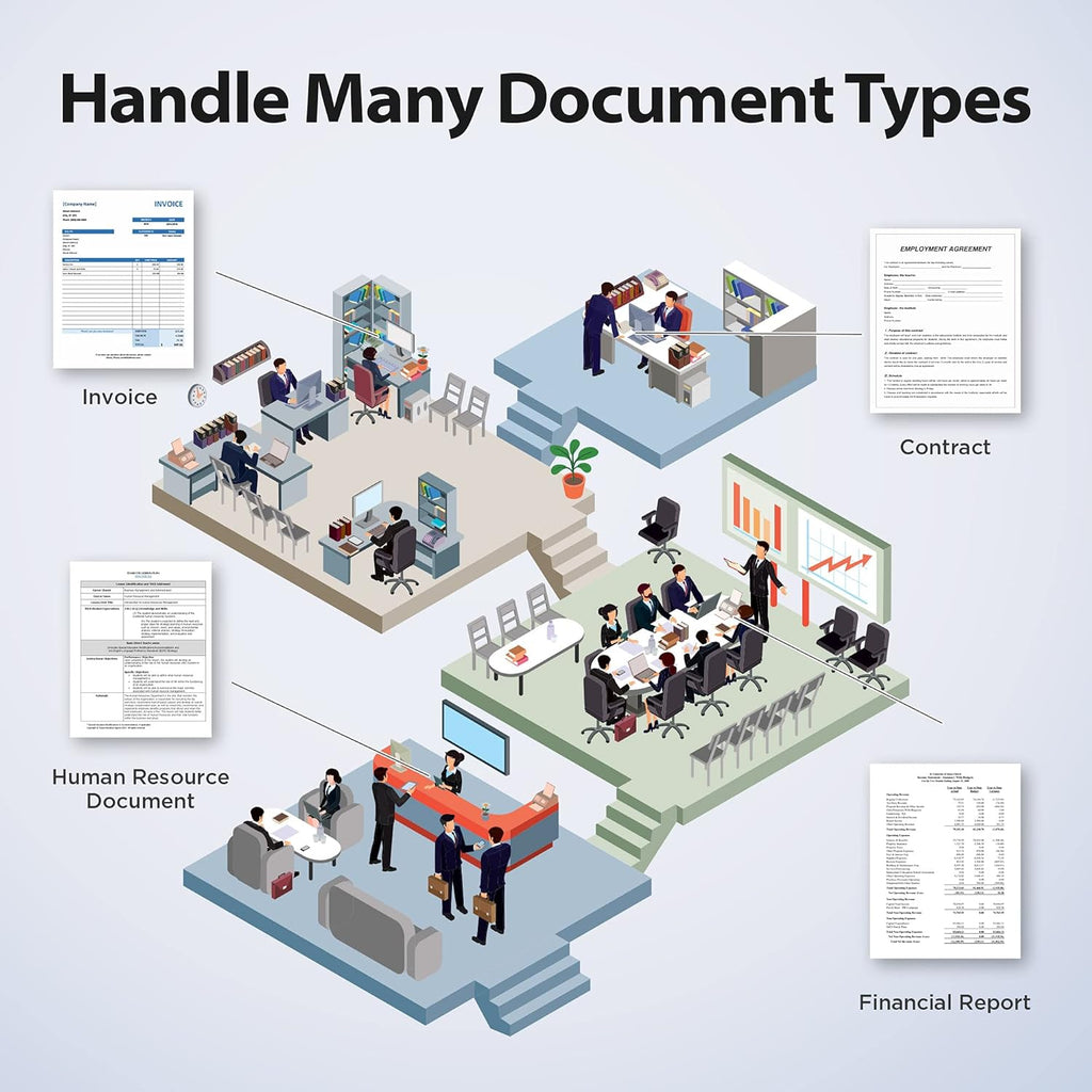 Duplex Document Scanner for PC and Mac T456