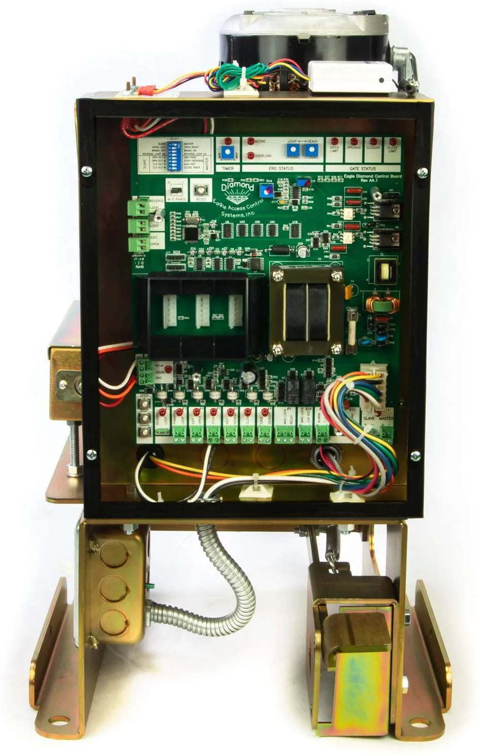 Slide Gate Operator Motor with 2 Remotes and Photo Eye M198073