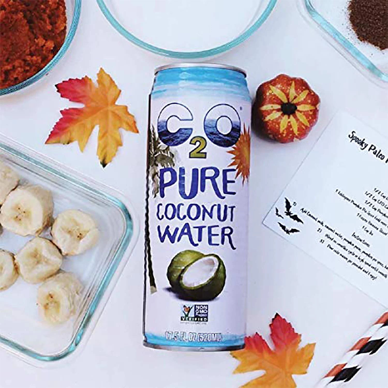 Pure Coconut Water, No Added Sugar, 17.5 FL OZ (Pack of 12) R798
