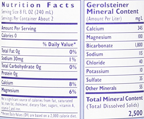 Sparkling Mineral Water, 16.9 Fl Oz (Pack of 6) I898823