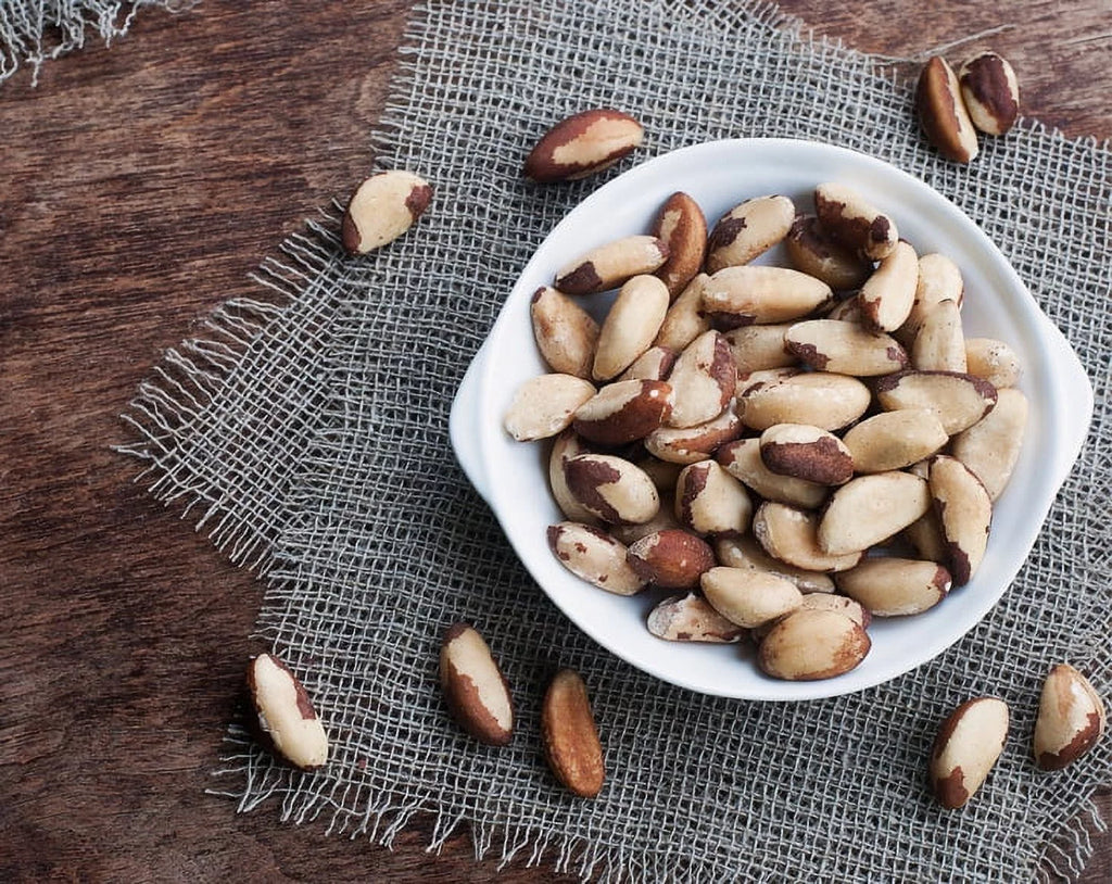 Organic Brazil Nuts, Non-GMO, 12 Pounds D8858