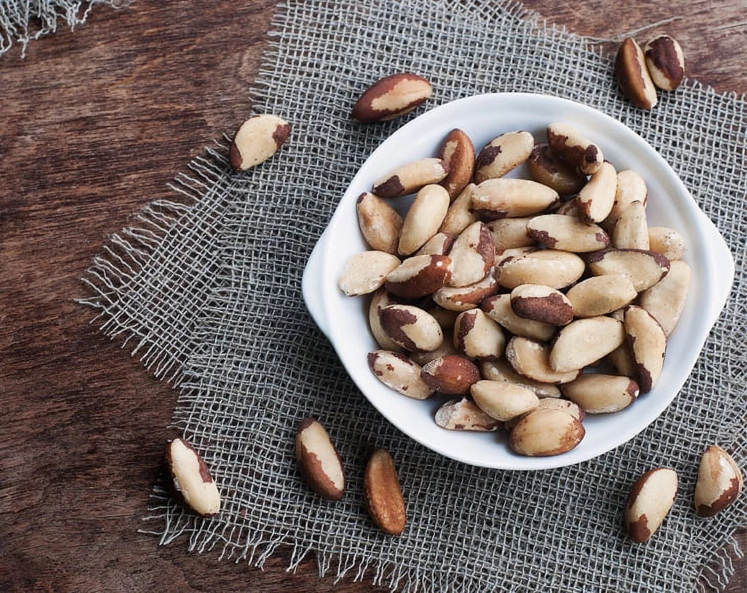 Organic Brazil Nuts, Non-GMO, 12 Pounds D8858