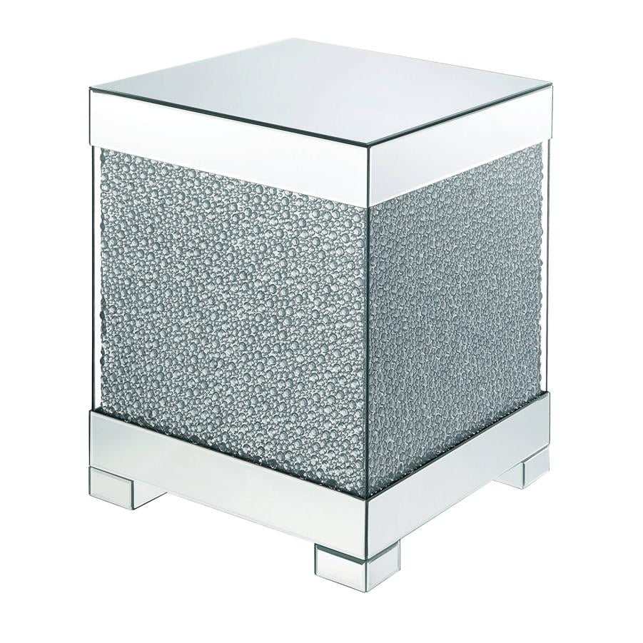 Mirrored Coffee Table with 2 End Tables Q112