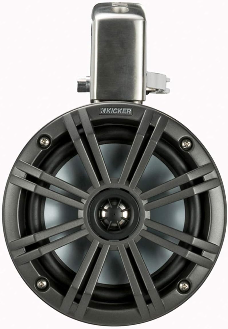 6.5" 390W Marine Wakeboard Tower Speakers with LED J219