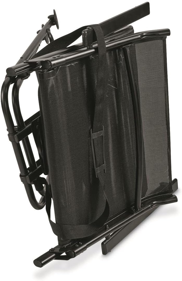 Hunting Blind Chair with Armrests, Portable Folding Swivel Seat J252