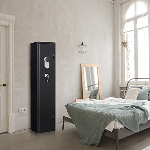 Rifle Safe Cabinet with Digital Keypad and Electronic Lock U1550