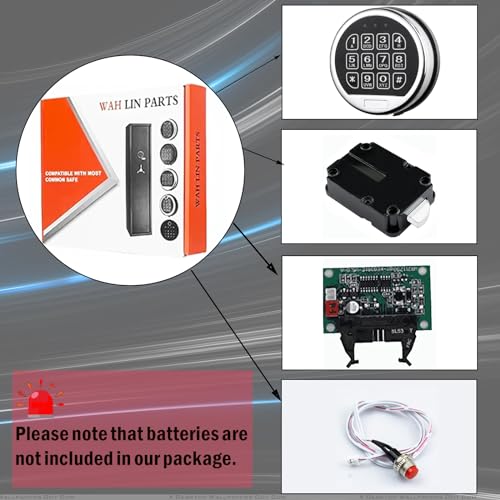 Digital Keypad Electronic Safe Lock for Gun Safe Box A951896