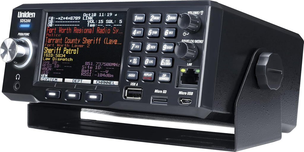 Uniden SDS200 True I/Q TrunkTracker X Base/Mobile Digital Scanner T93827