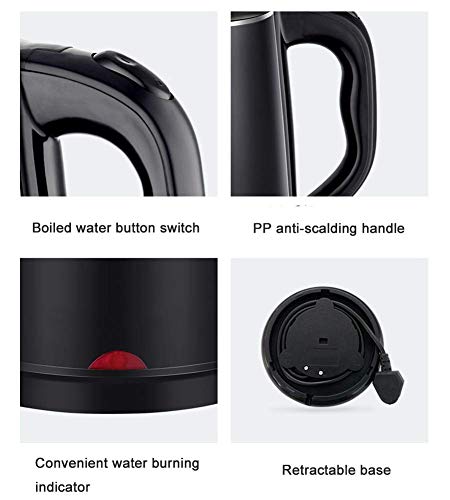Stainless Steel Electric Kettle 1.8L Cordless with Auto Shut-Off G218