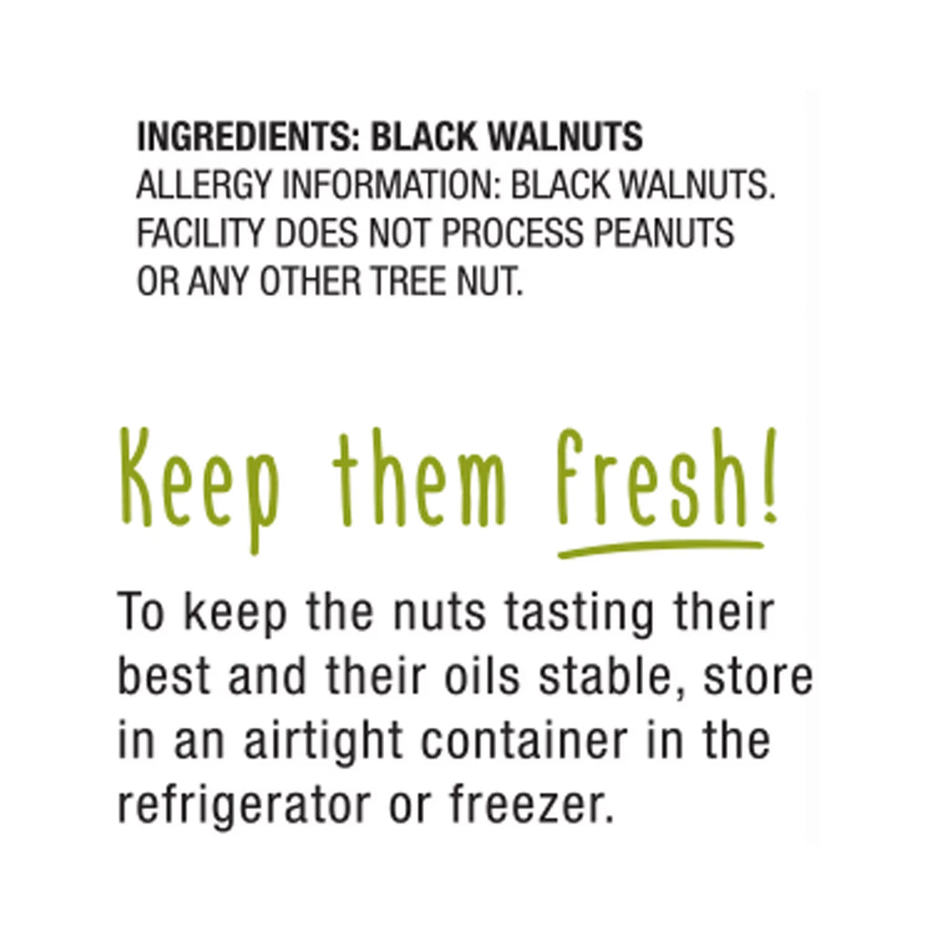 Fancy Large Black Walnuts C2485