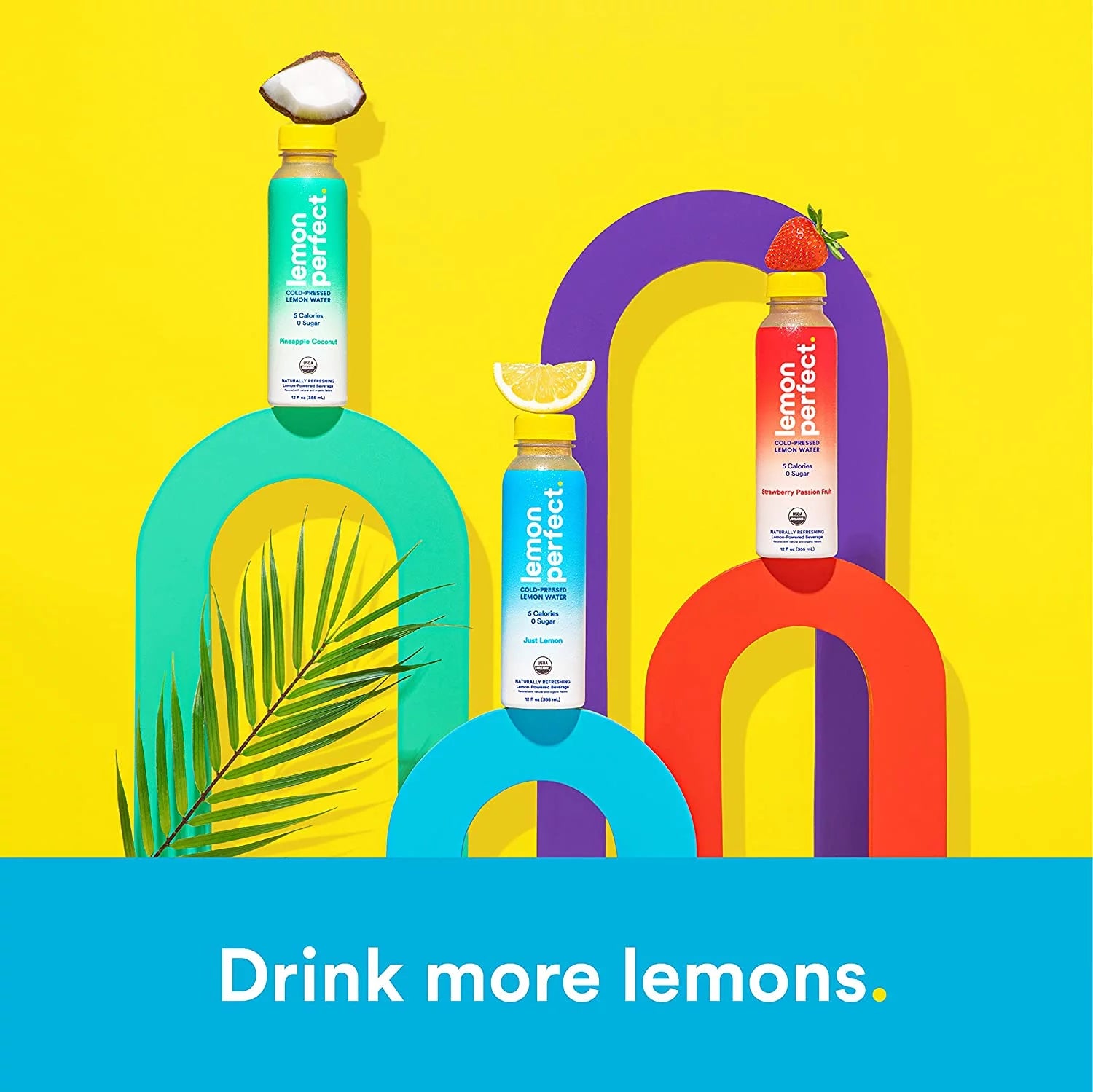 Cold-Pressed Lemon Water, 12-Pack, 12 fl oz X398