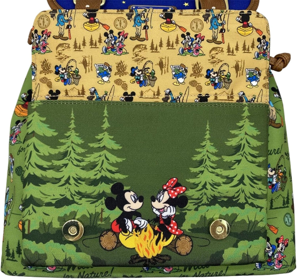 Mickey, Minnie, & Friends Camping Scene Rucksack N730