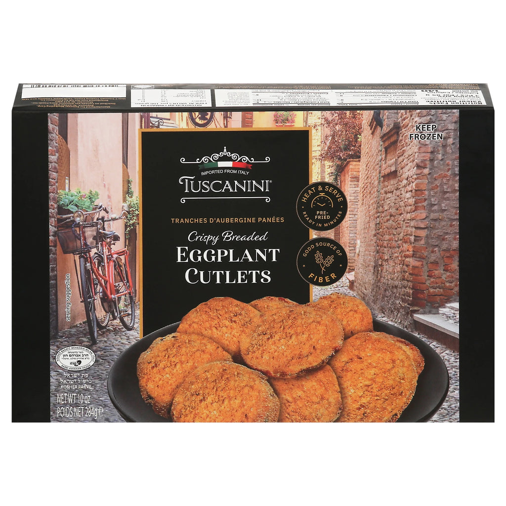 Breaded Eggplant Cutlets, 10 oz, Pack of 12 M774