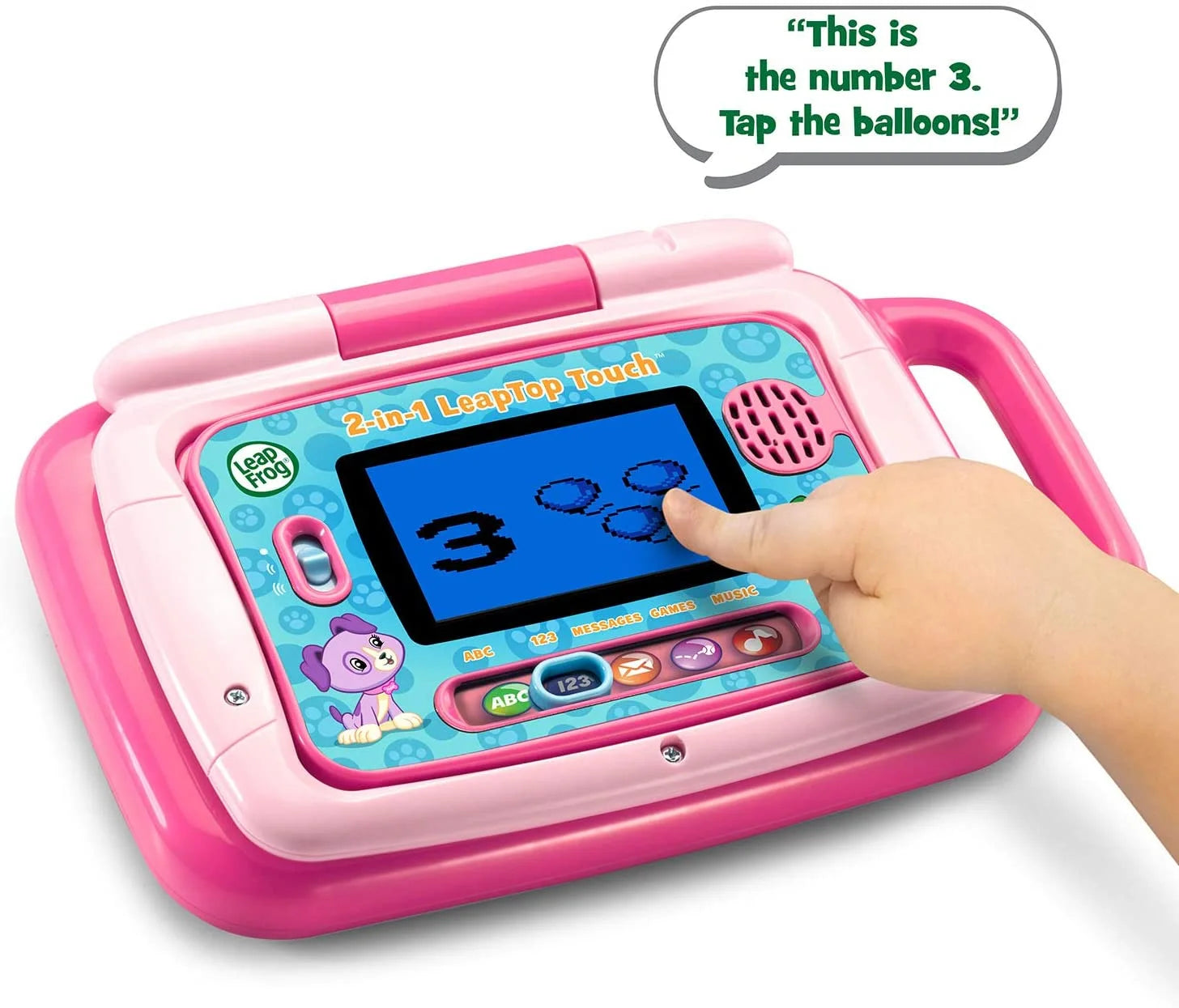 2-in-1 Touch Laptop, Pink C750