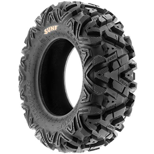 Set of 2 ATV UTV Off-Road Tires 25x8-12, 6 Ply Tubeless B2435