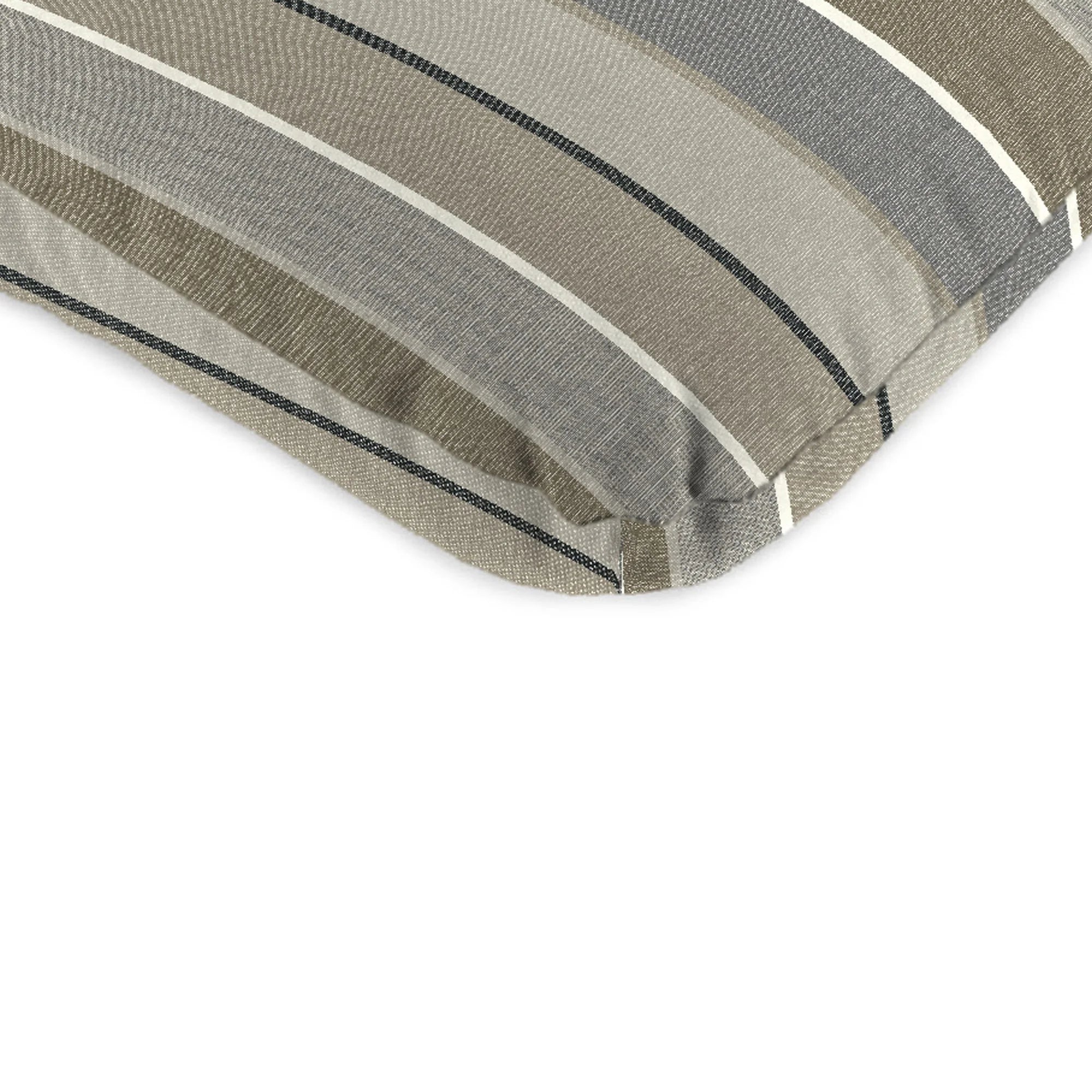Rectangular Outdoor Chair Cushion with Ties M9859