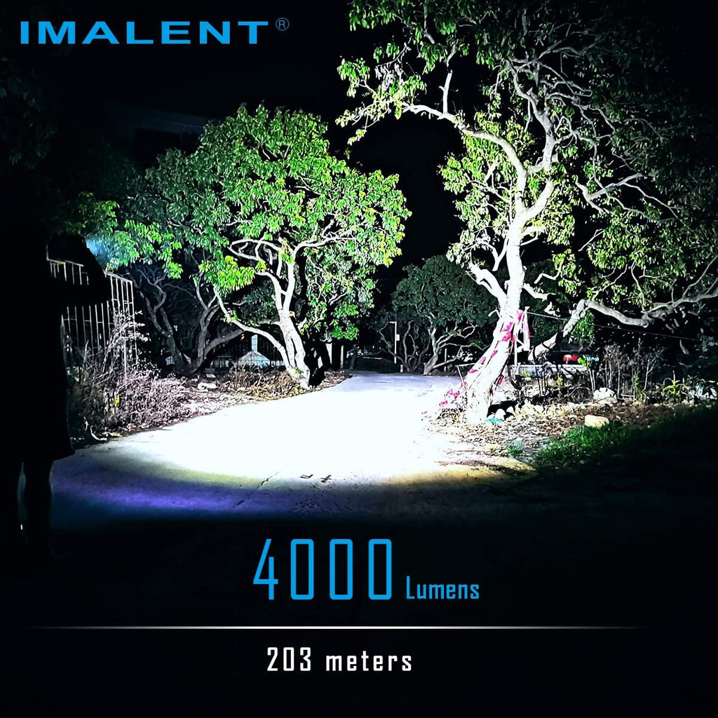 EDC Flashlight Rechargeable 4000 Lumens for Camping and Hiking Q38466
