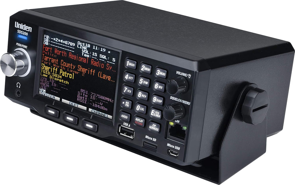 Uniden SDS200 True I/Q TrunkTracker X Base/Mobile Digital Scanner T93827