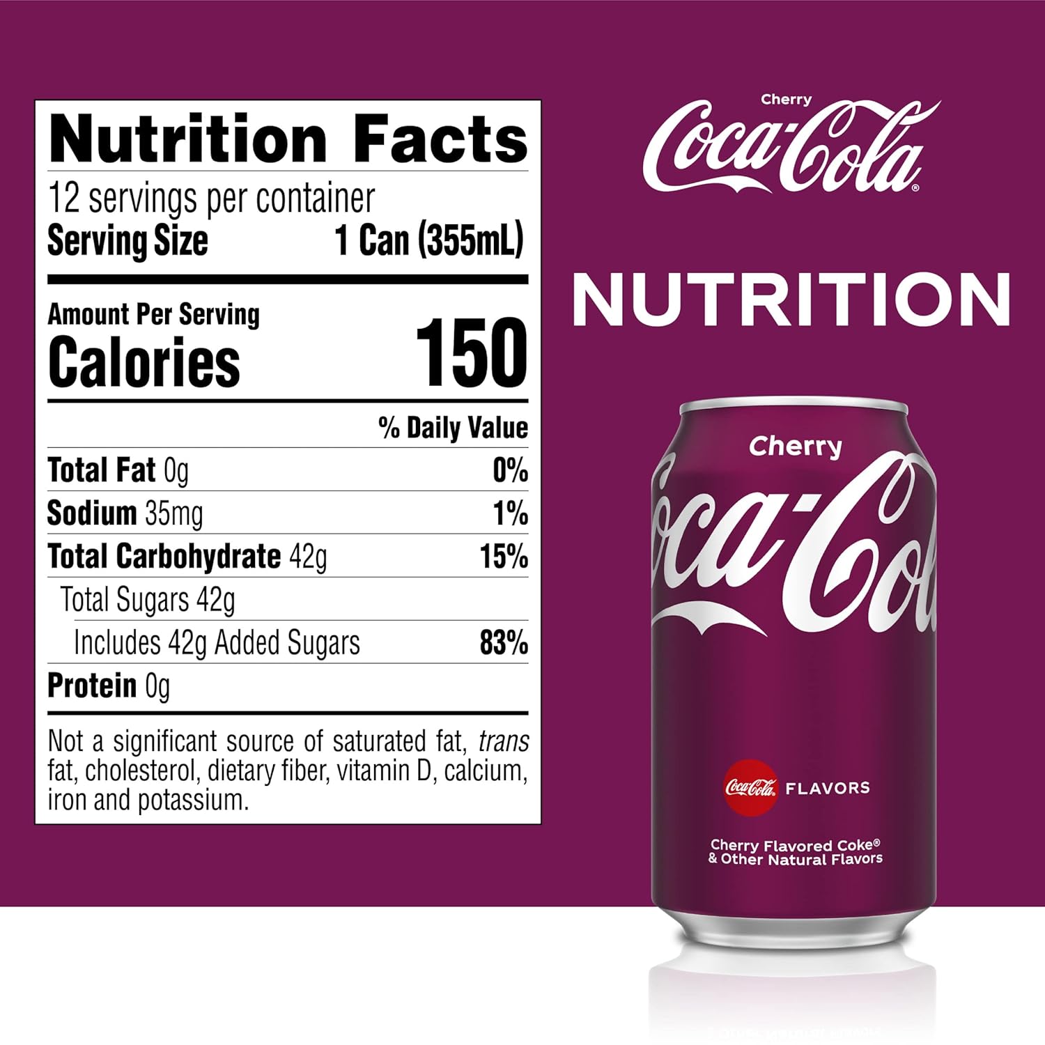 Cherry Soda, 12 Fl Oz (Pack of 12) S186