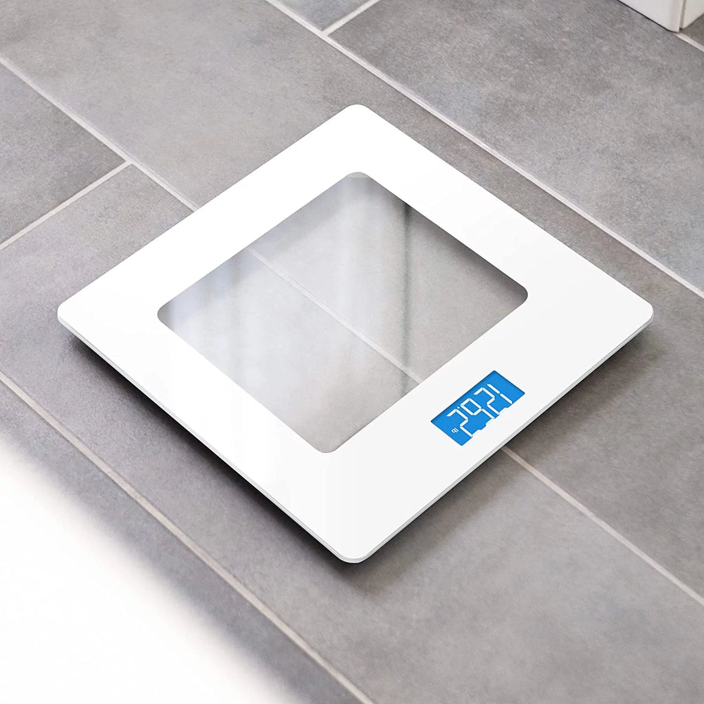 Digital Bathroom Scale with Non-Slip Glass Surface D67150