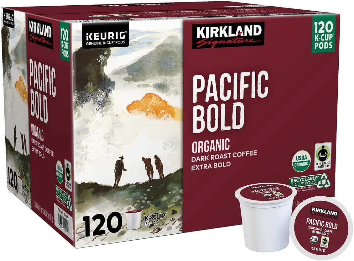 Dark Roast Coffee, 120 K-Cup Pods N357940