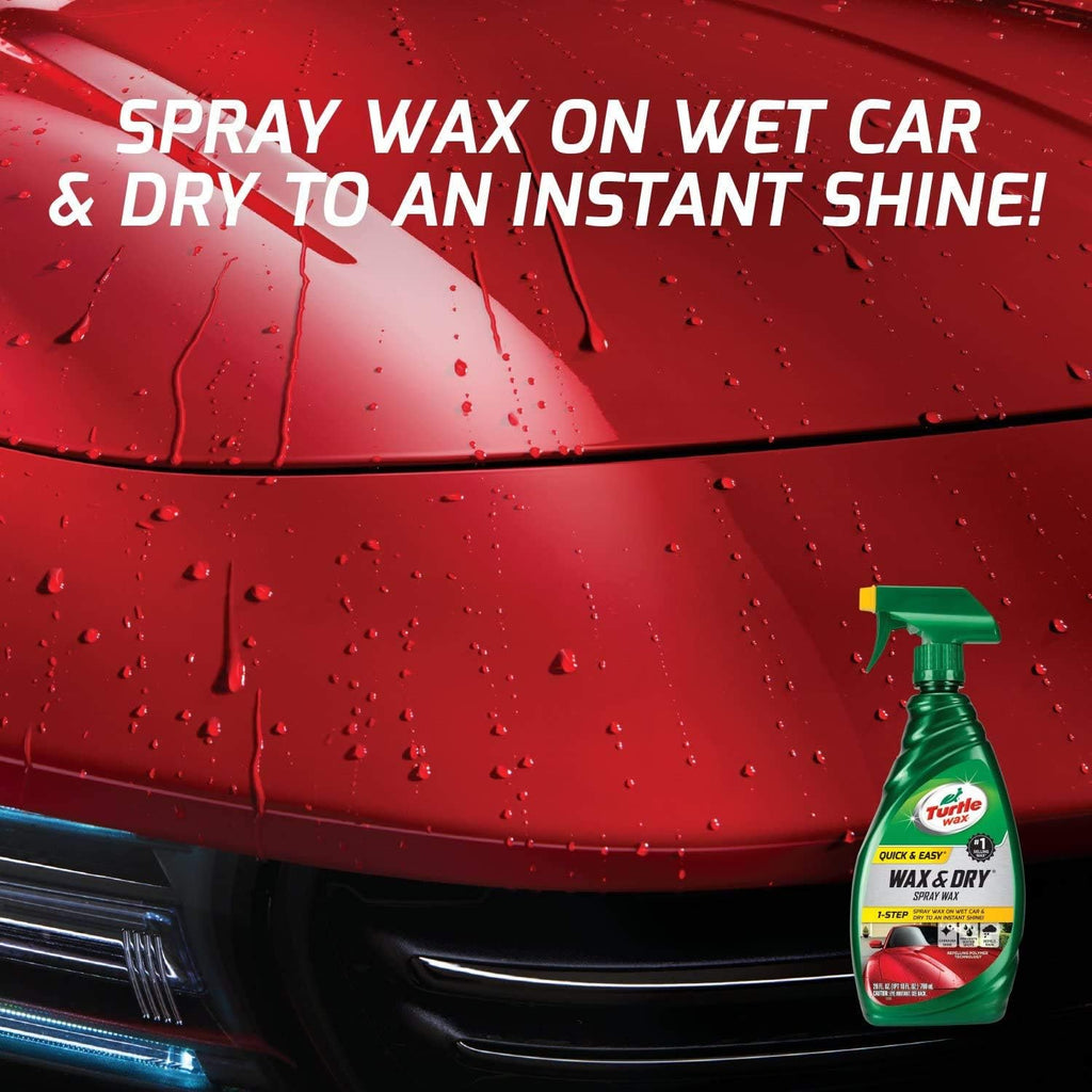 Quick Wax and Dry Spray - Carnauba Shine D4818