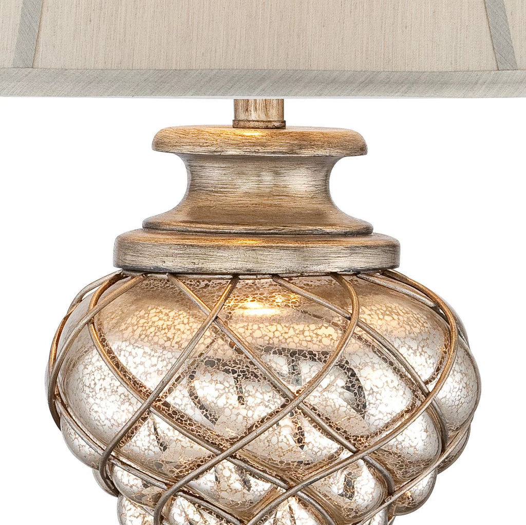 Large Traditional End Table Lamps Set of 2 with LED Night Light G420231