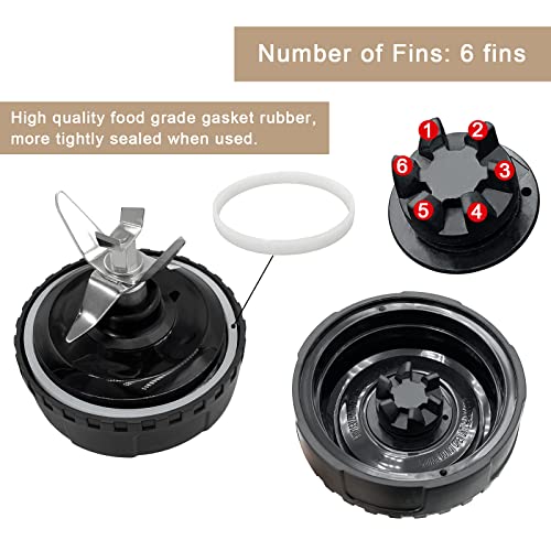 6 Fin Blender Blade Replacement for 16 oz Cup S3047