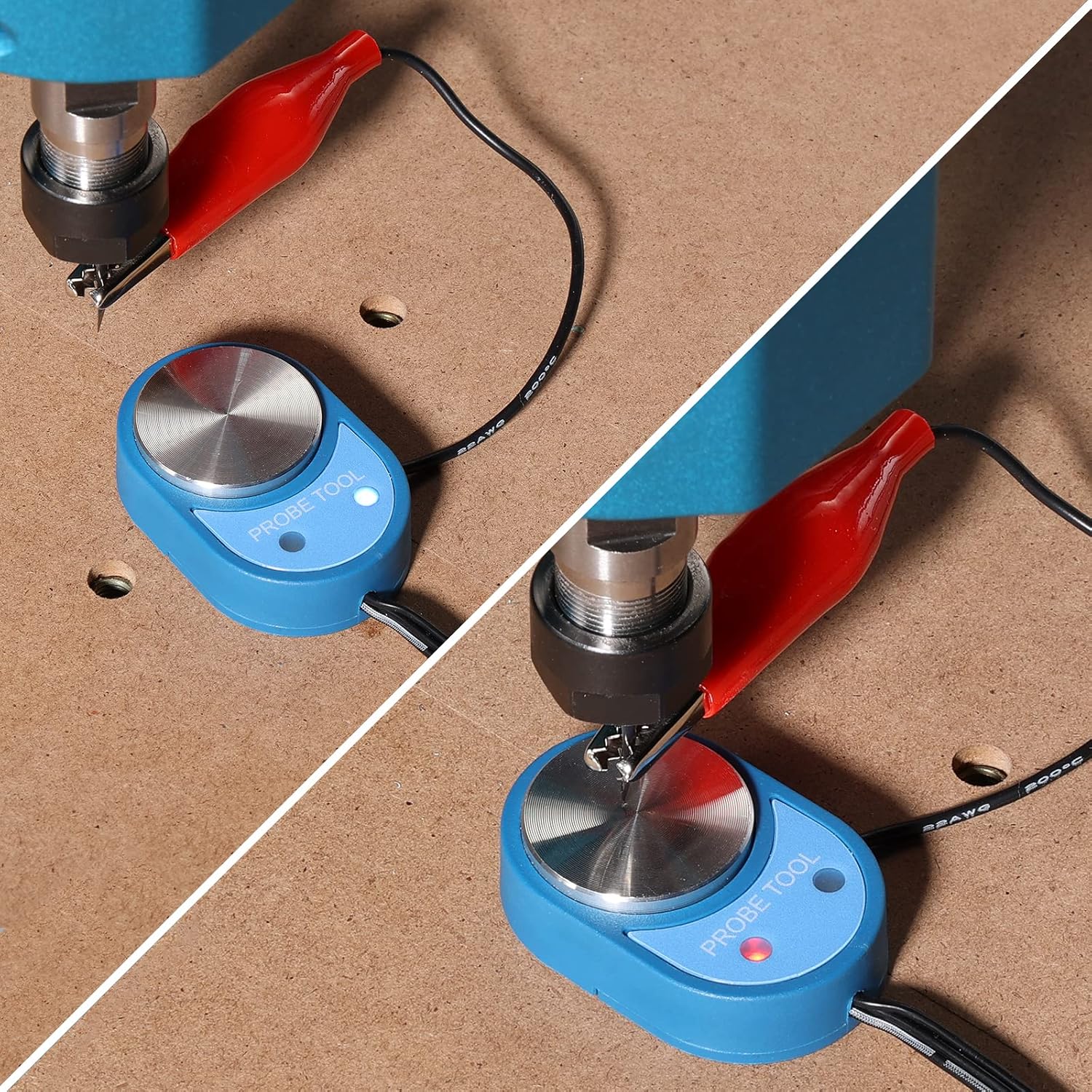 CNC Router Z-Axis Tool Setting Touch Probe with Indicators Q779760