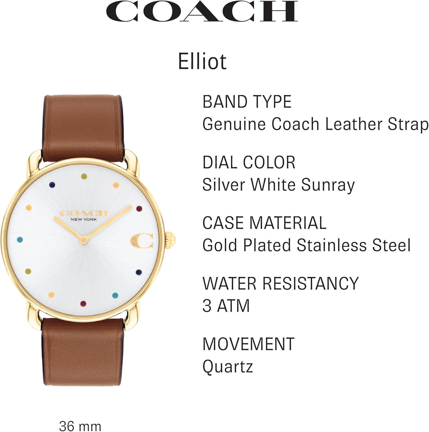 Women's Watch Water Resistant Q52001