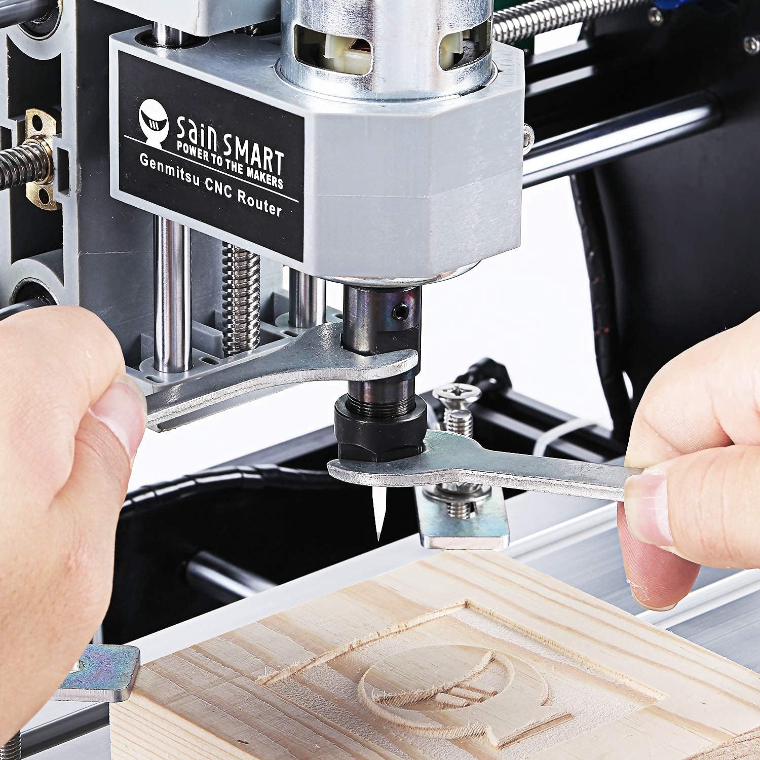 CNC Router Kit GRBL Control 3 Axis Wood Carving Milling Engraving Machine N895745