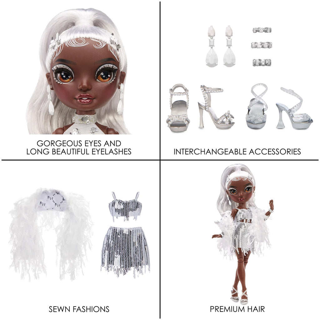 Fashion Doll with 2 Designer Outfits and Vanity Playset G30023