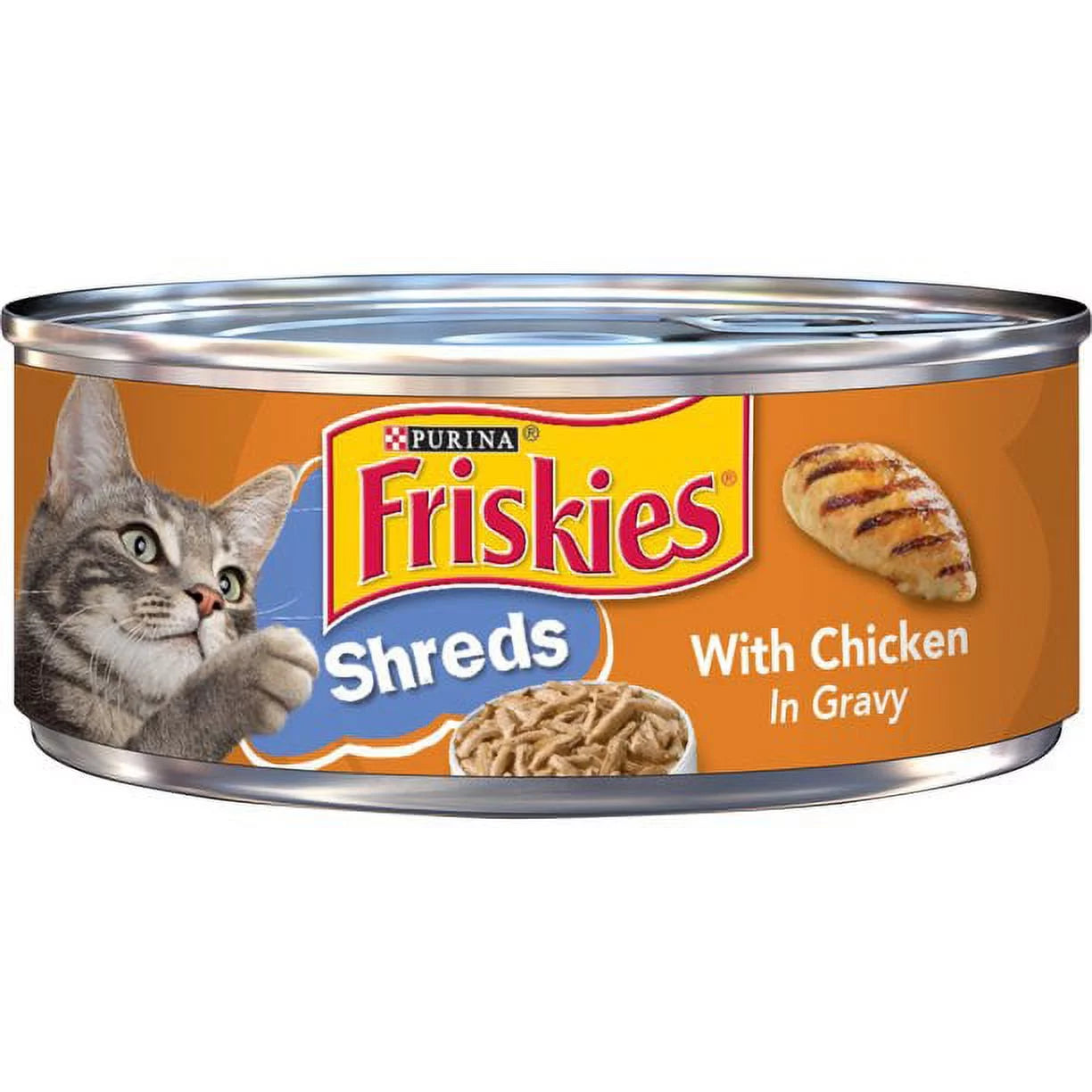 Wet Cat Food with Chicken & Gravy, 5.5 oz Can (Pack of 12) V9954