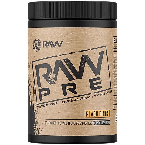 PreWorkout Peach Rings 13.4 oz 40 Servings O639836