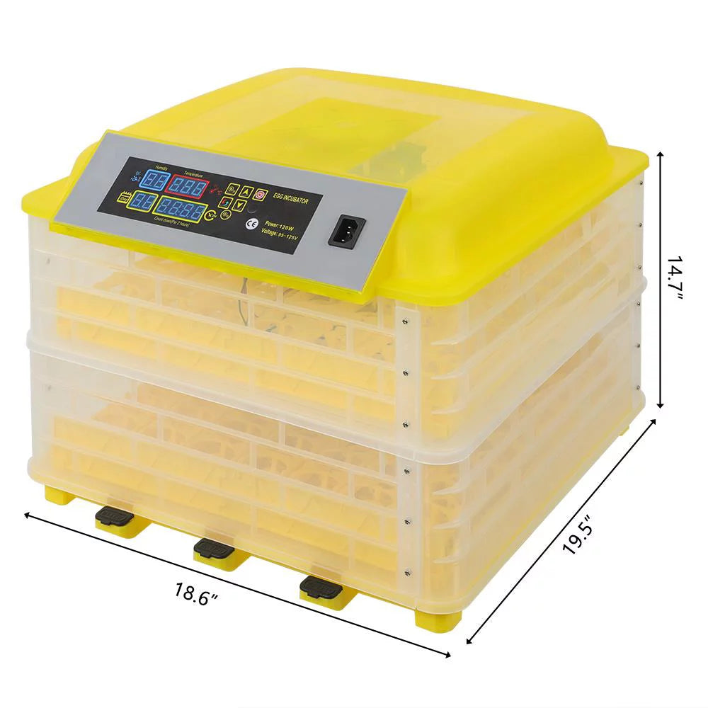 112 Egg Automatic Incubator Digital Poultry Hatcher V415334