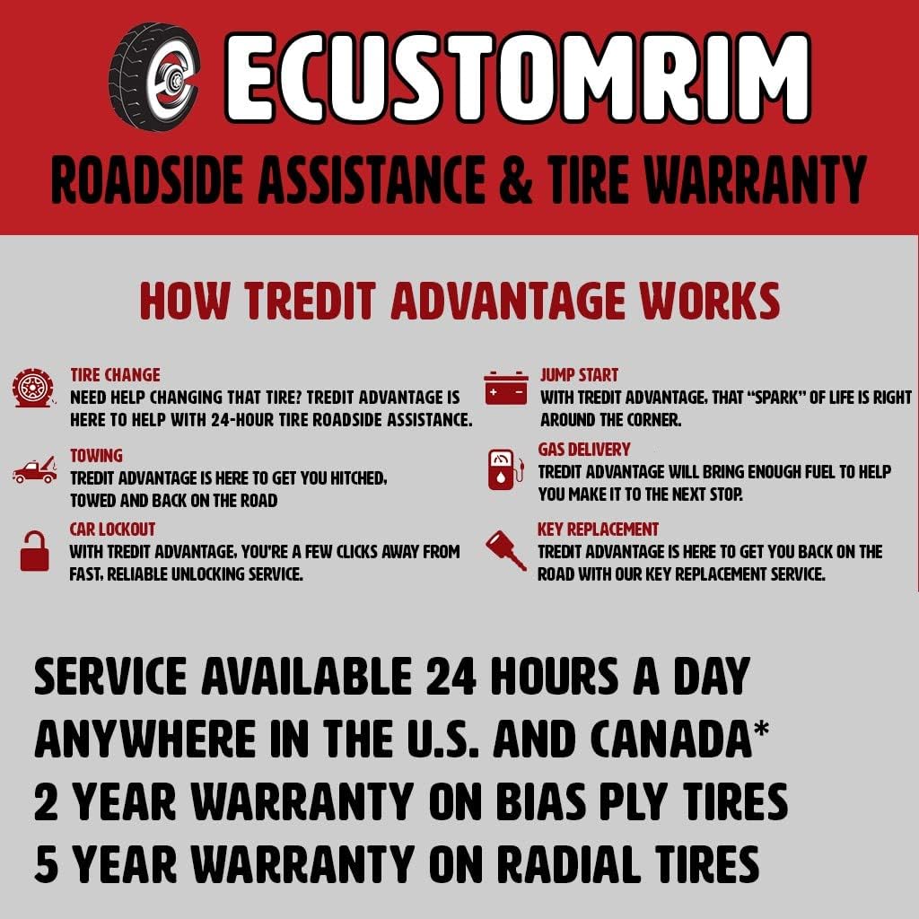 ST205/75R15 Radial Trailer Tire on 5-Lug Rim Z99287