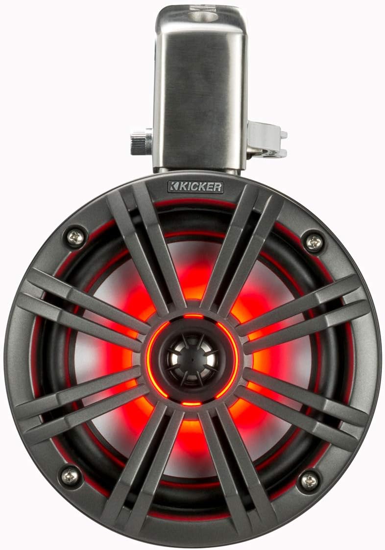 6.5" 390W Marine Wakeboard Tower Speakers with LED J219