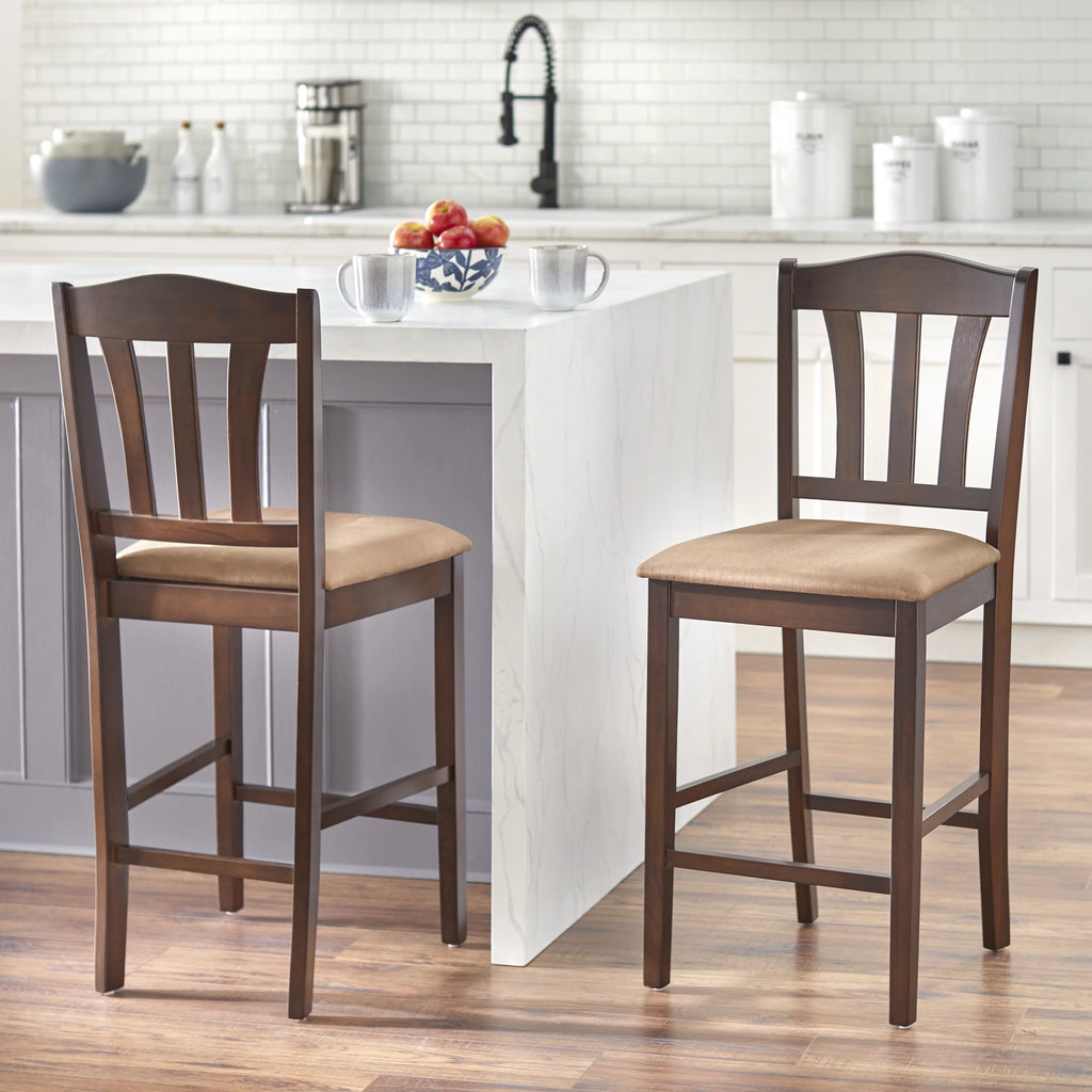 Metropolitan Stool, 24", Set of 2, Espresso