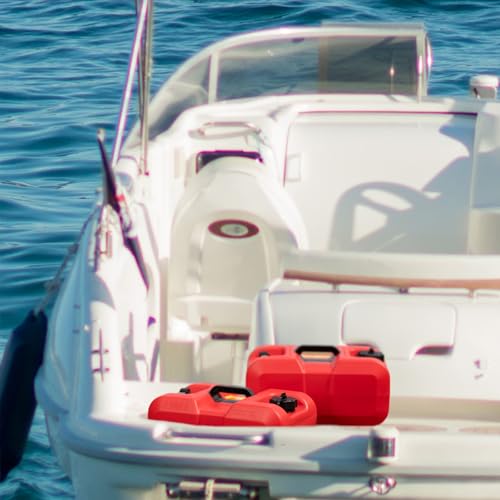 Rectangular 9 Gallon Low Profile Marine Fuel Tank for Outboard Engine Boats V80913