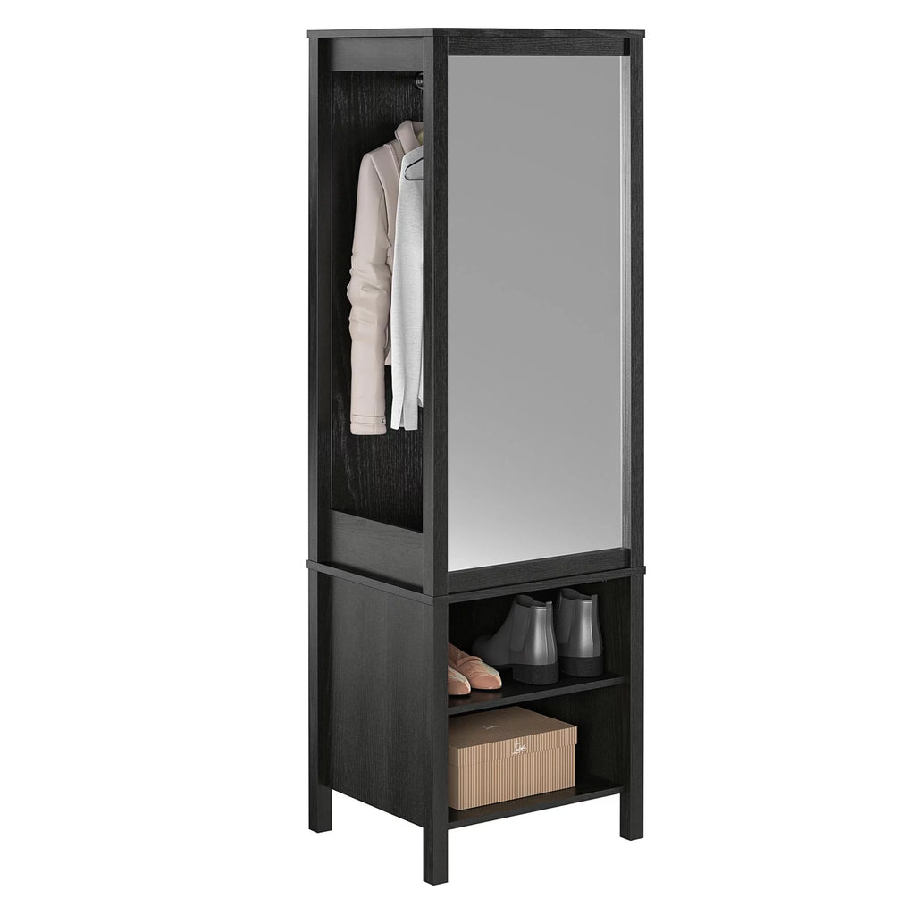 Wardrobe, Black Oak D7874