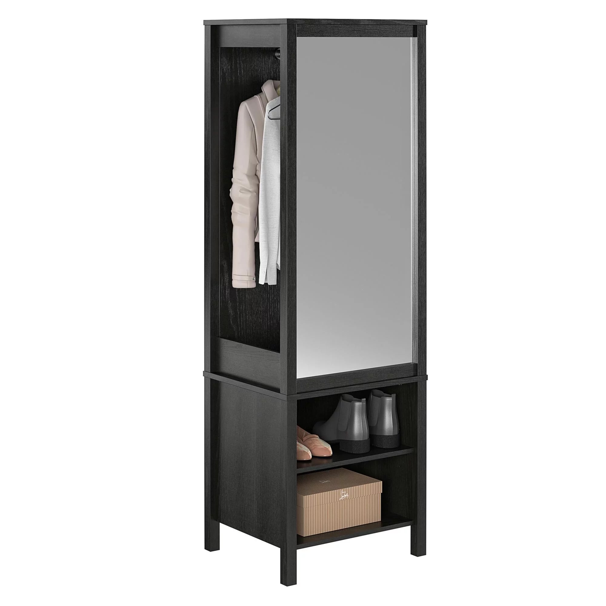Wardrobe, Black Oak D7874