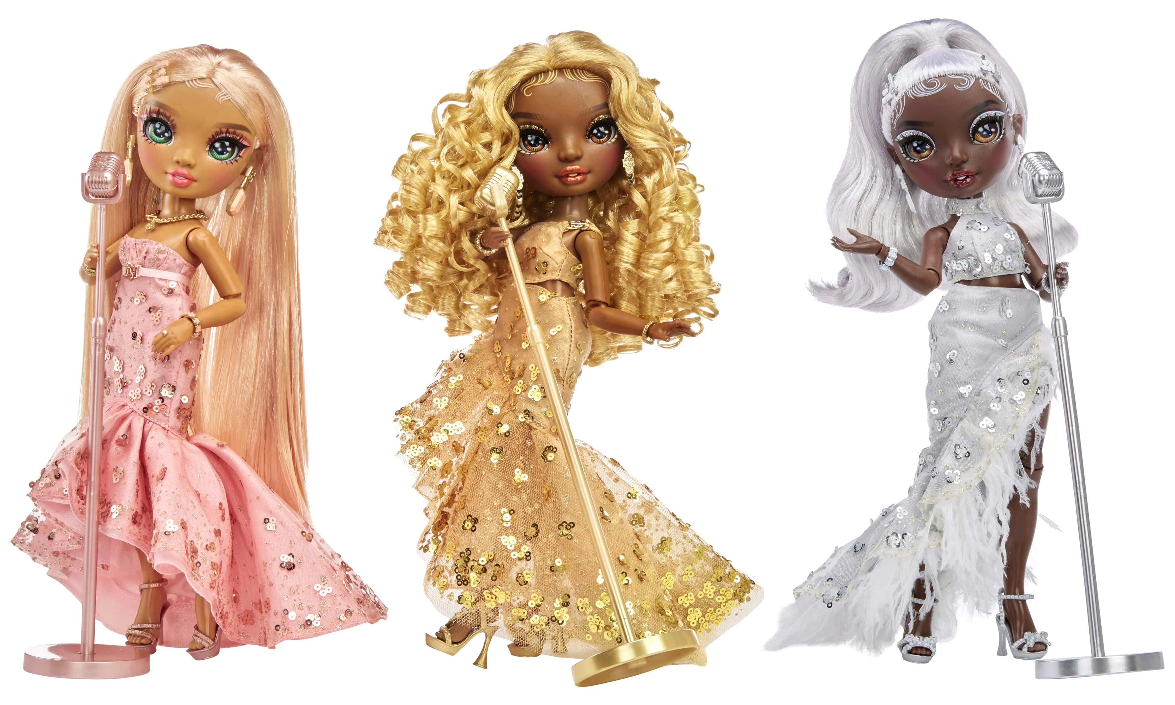 Fashion Doll with 2 Designer Outfits and Vanity Playset G30023