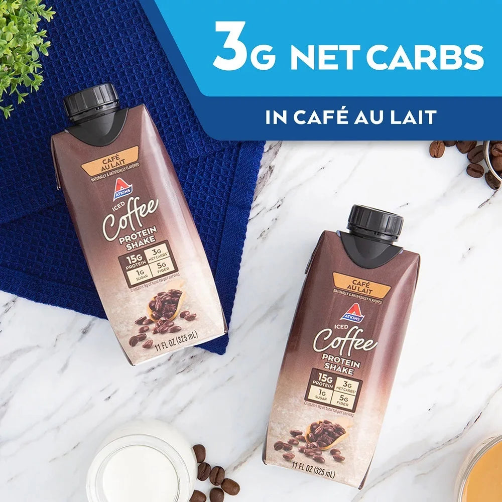 Café Au Lait Protein Shake, Keto Friendly (15 pk.) B635