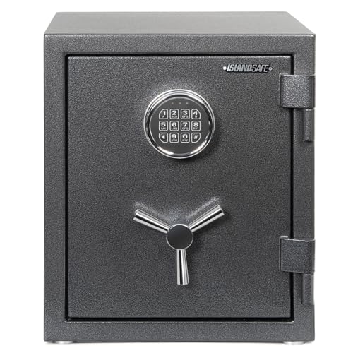 Fireproof and Waterproof Safe Box with Digital Lock, 2.88 Cubic Feet R4137